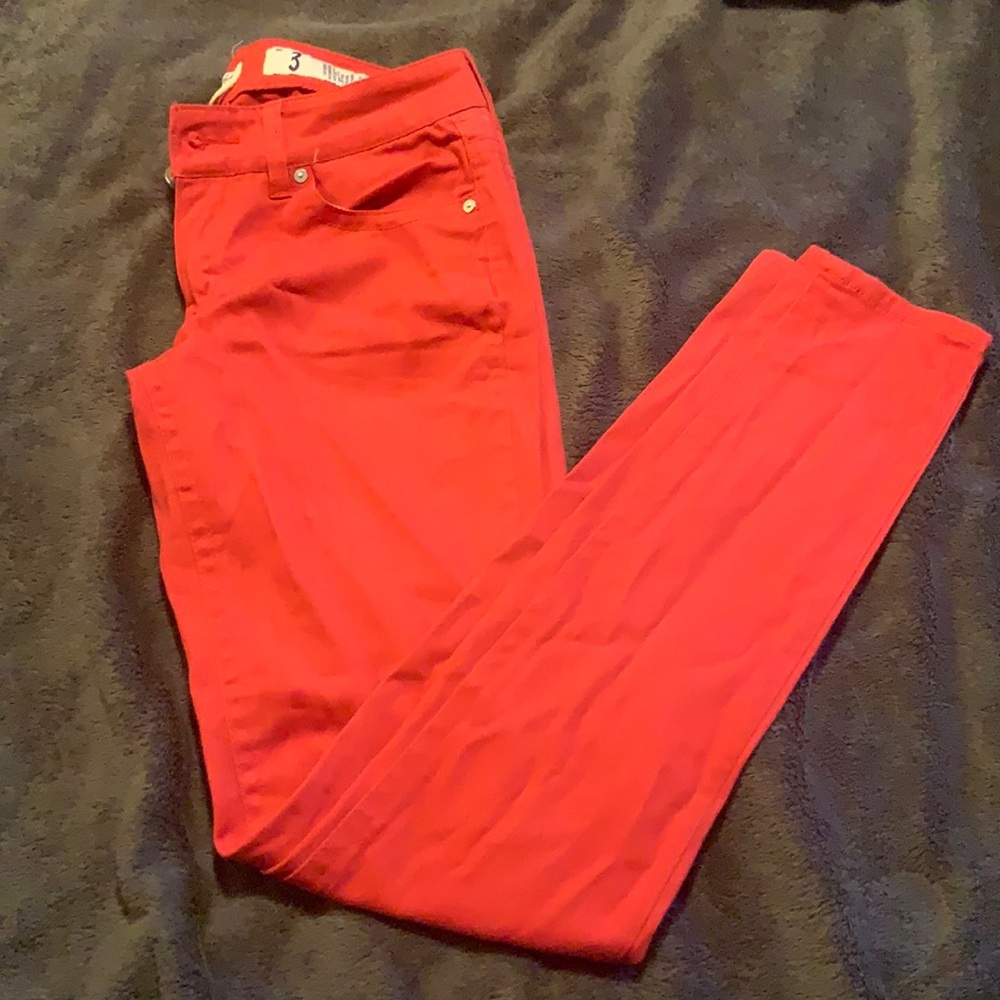 Straight leg pants